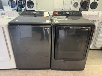 Samsung Top load Washing machine and Dryer set
