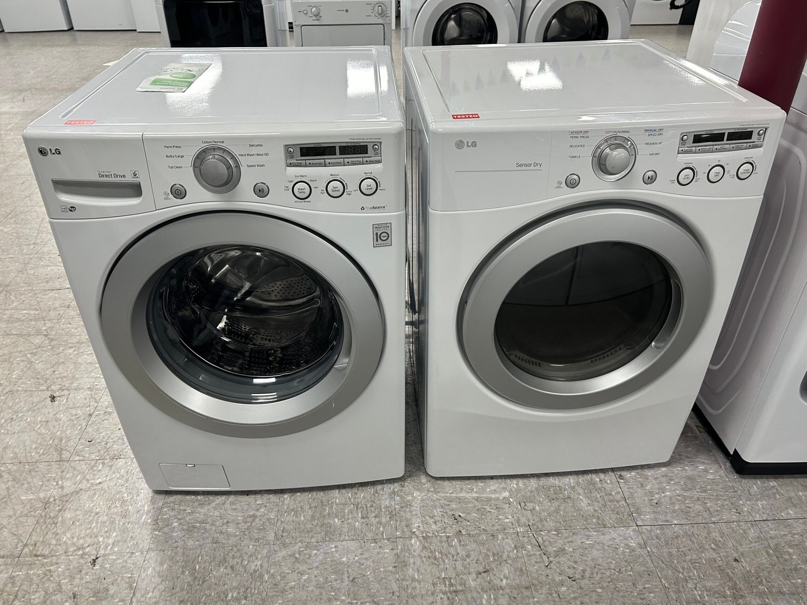 Washer & Dryer Set - DMV165 & DMV166