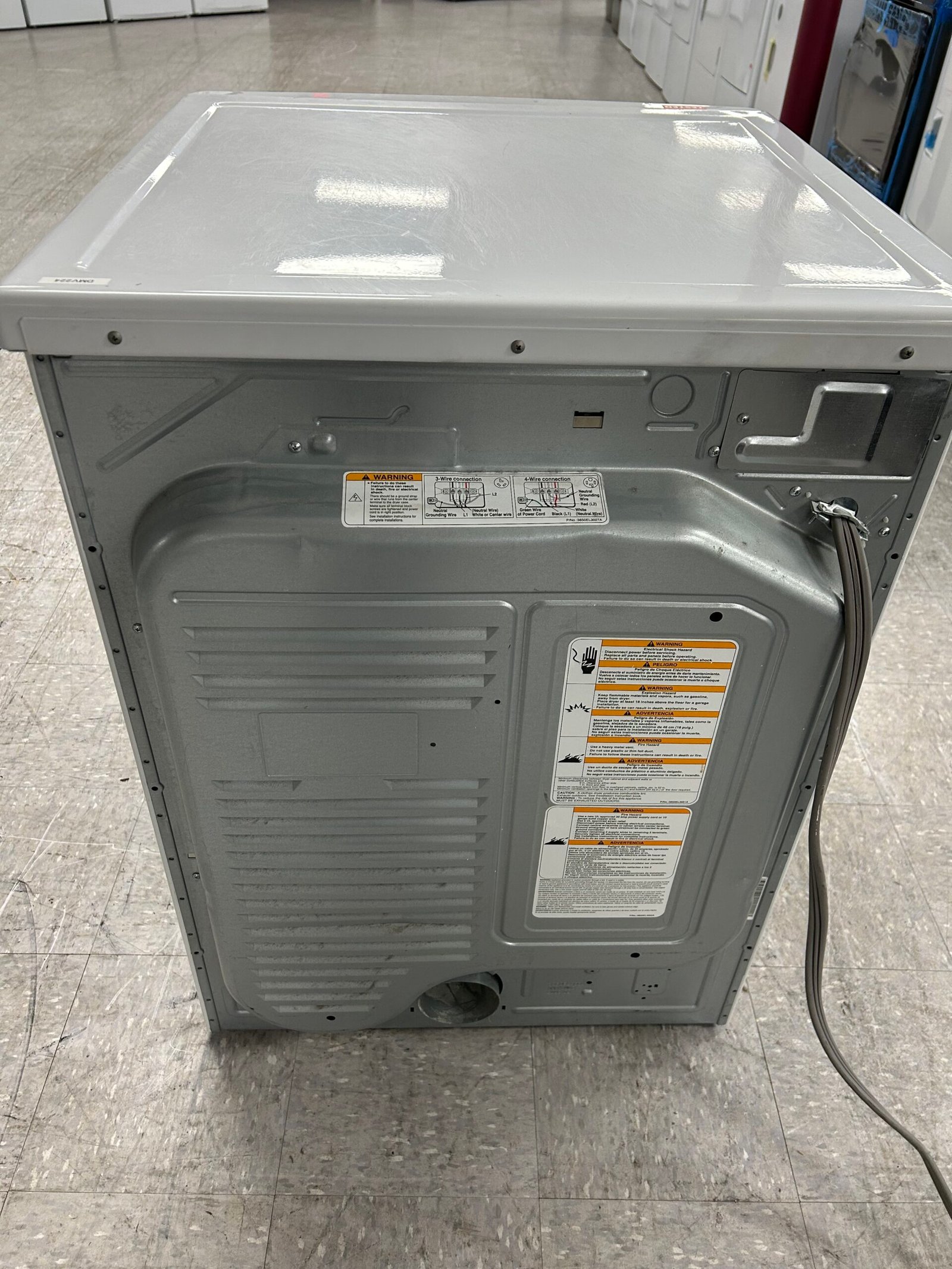LG Used Electric Dryer - Image 3