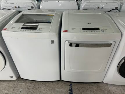 Washer & Dryer Set — DMV245 & DMV246