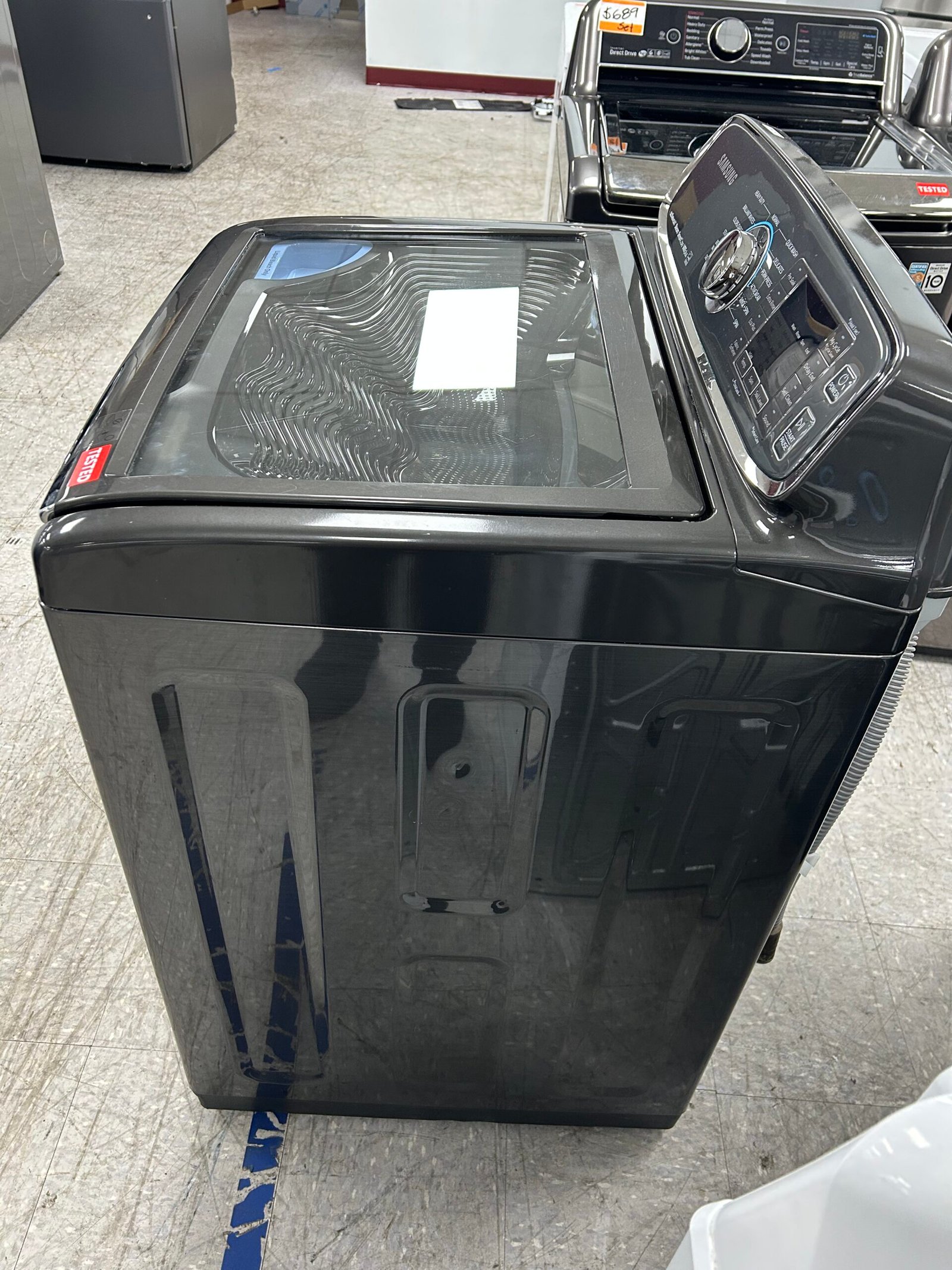Samsung WA52M7759AV Top Load Washer - Image 3