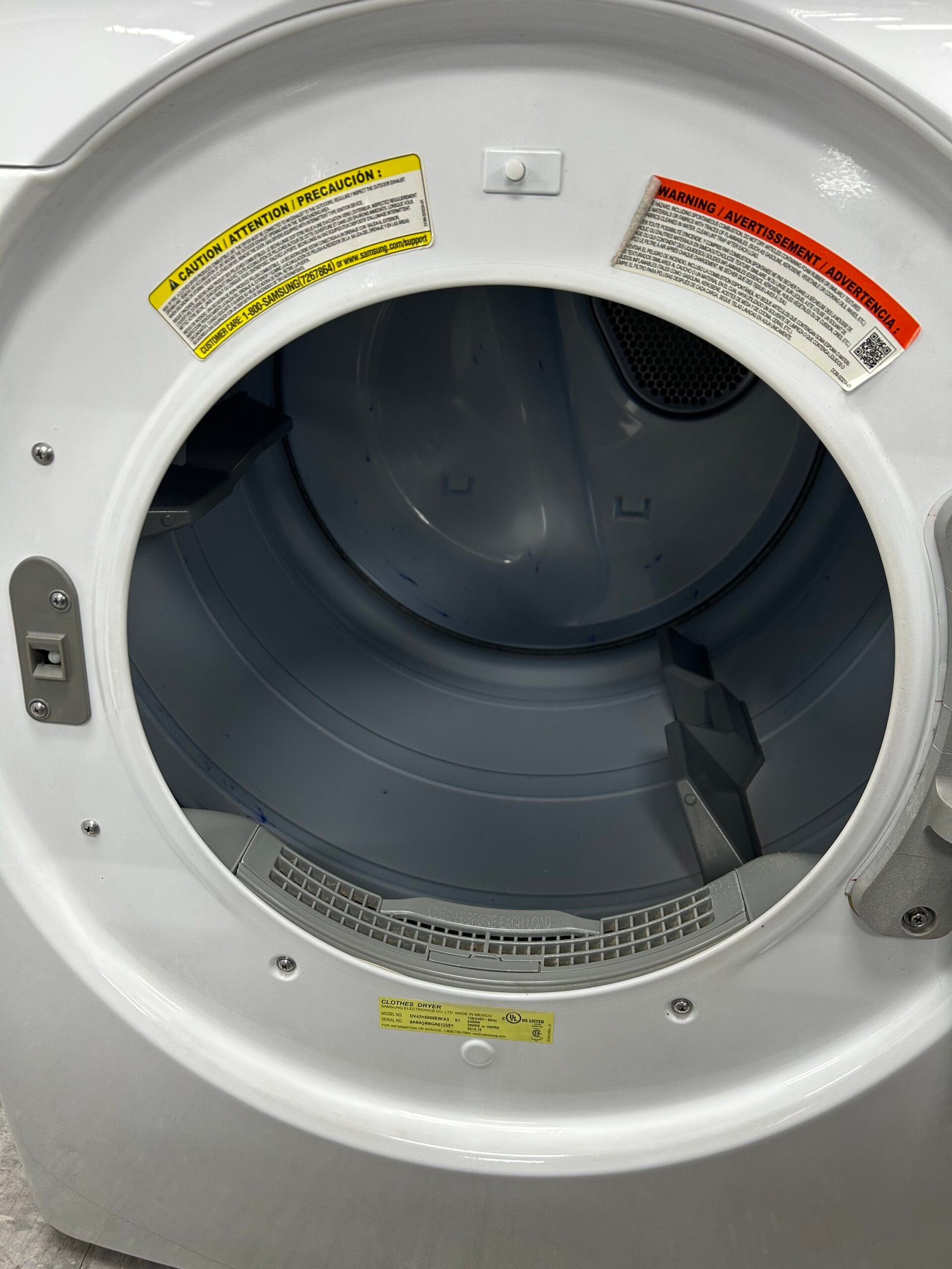 Samsung DV42H5000EW Electric Dryer - Image 7