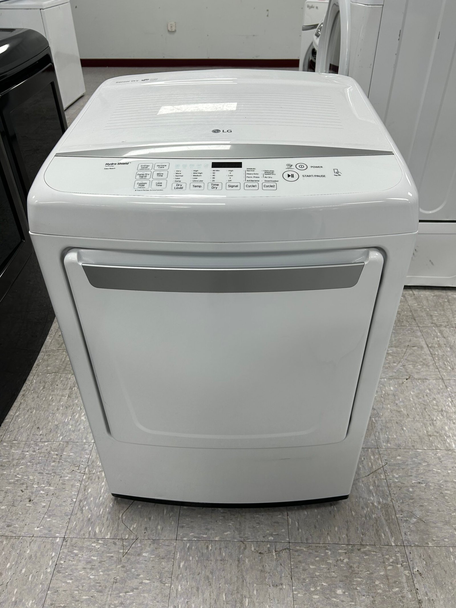LG DLE1501W Electric Dryer