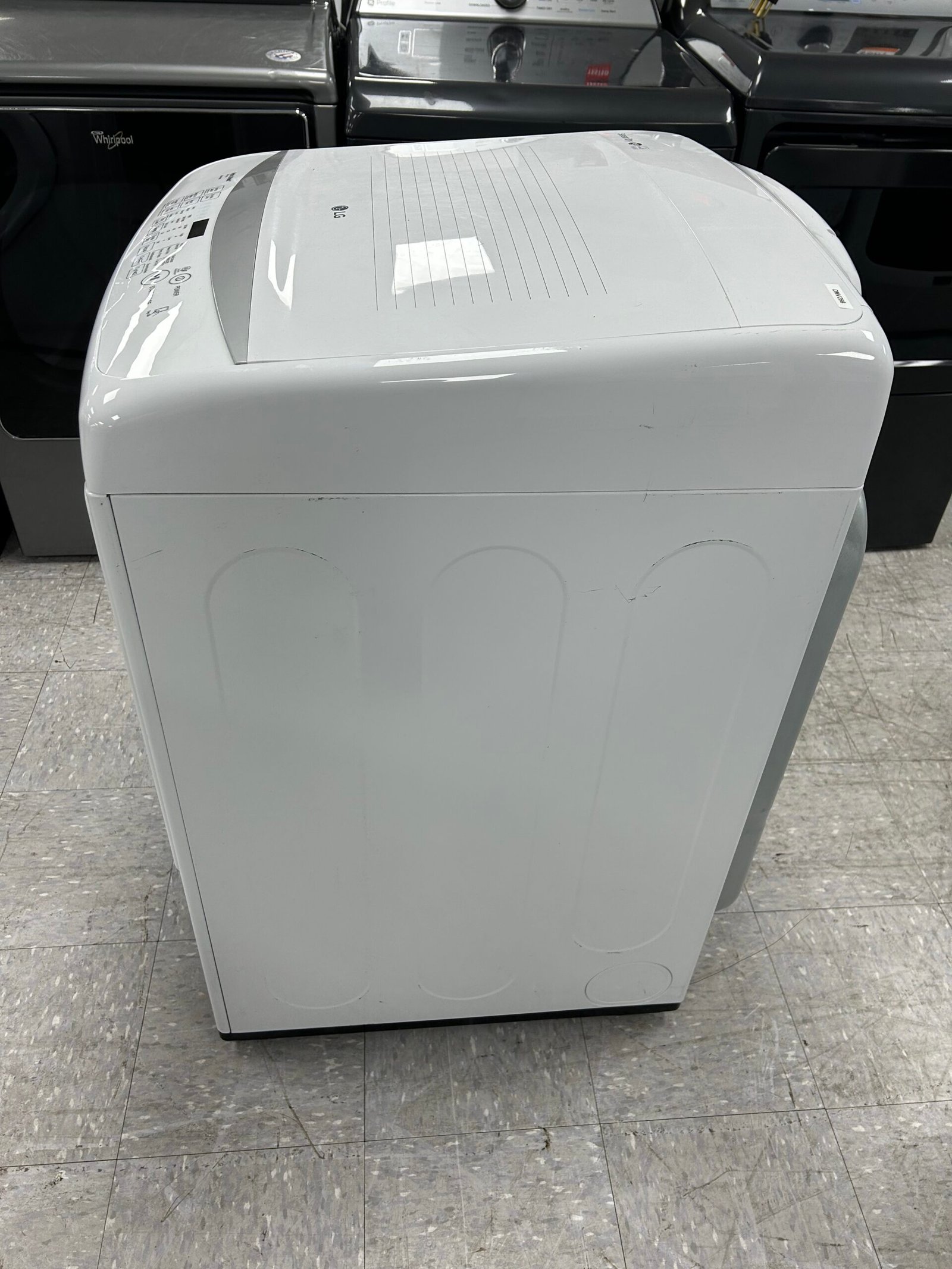 LG DLE1501W Electric Dryer - Image 4