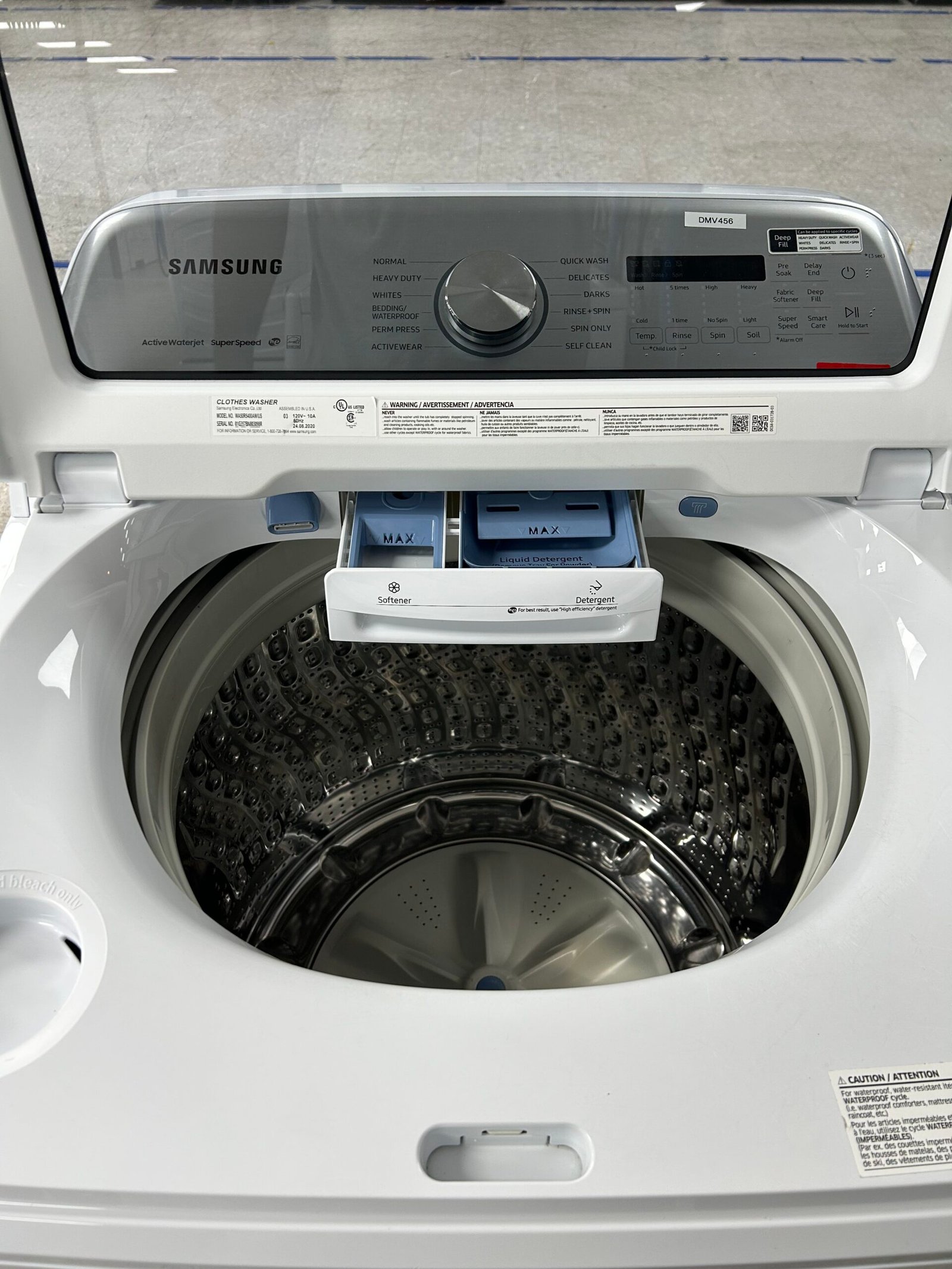 Samsung WA50R5400AW Top Load Washer - Image 3