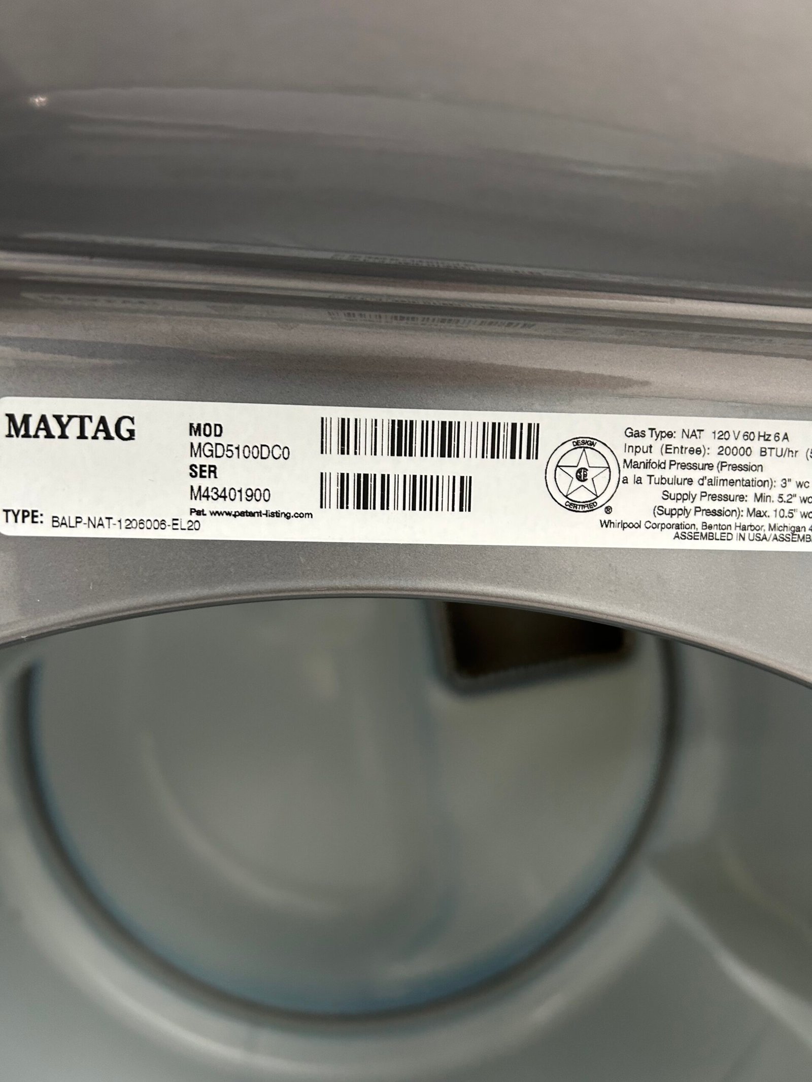 Maytag 7.3 cu. ft. Gas Dryer - Image 4