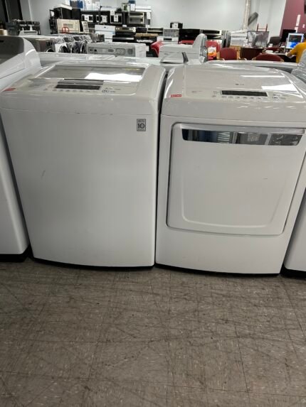 LG Top Load Washer & Electric Dryer Set