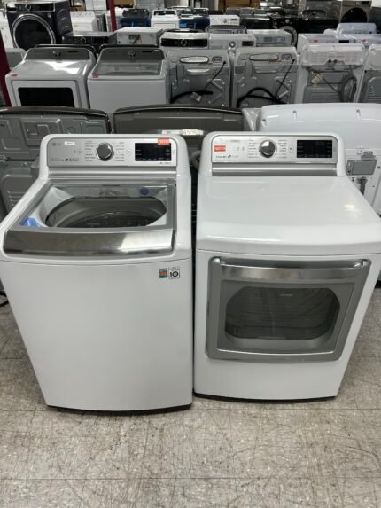 LG Top Load Washer & Electric Dryer Set