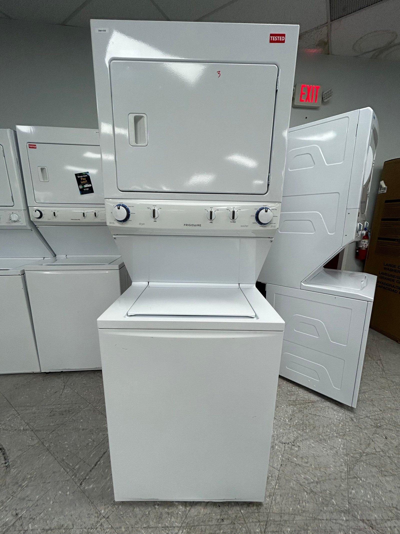 Frigidaire 27″ Stacked Laundry Center