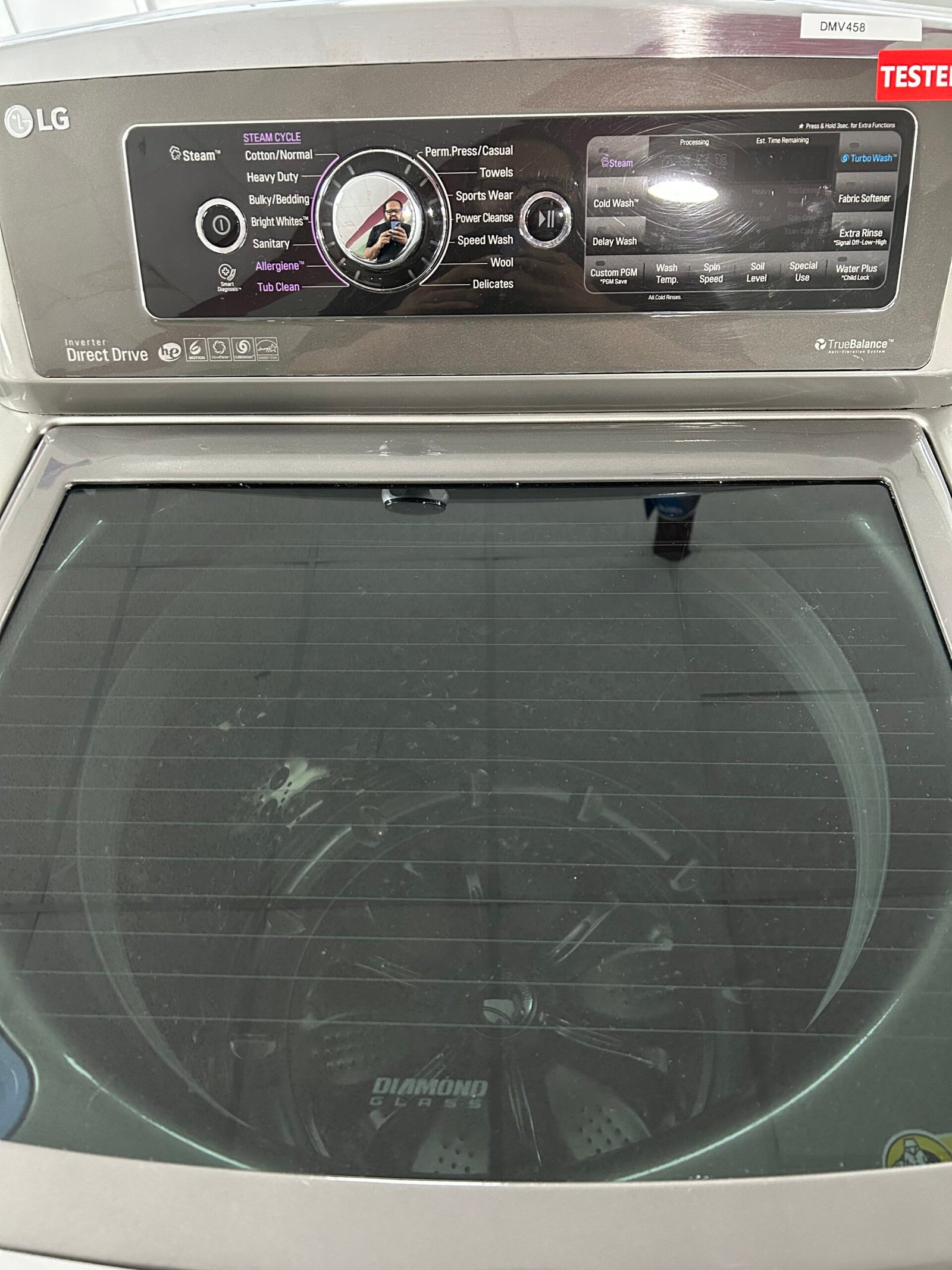 LG 5.0 cu. ft. Top Load Washer - Image 2
