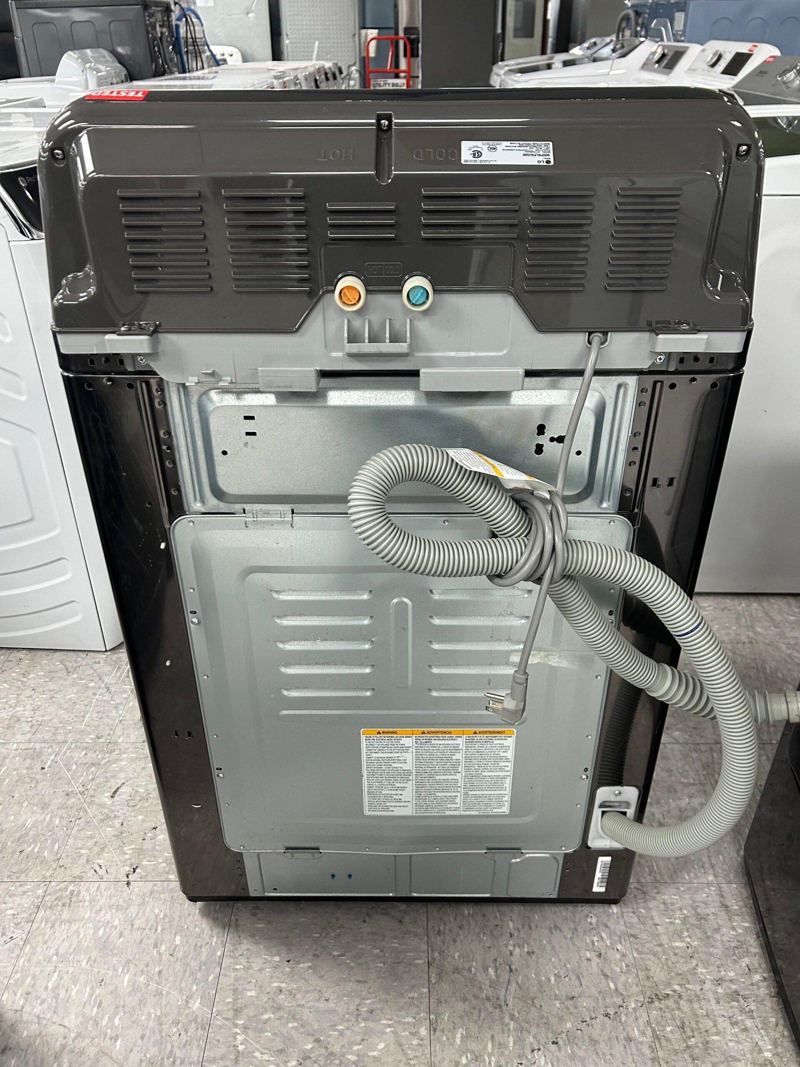 LG Top Load Washer & Electric Dryer Set - Image 7