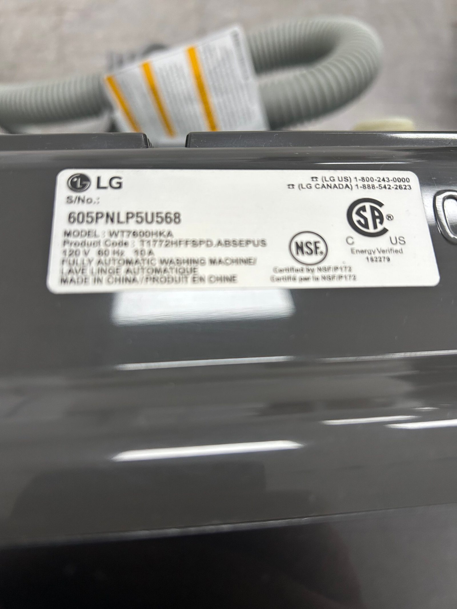 LG Top Load Washer & Electric Dryer Set - Image 8