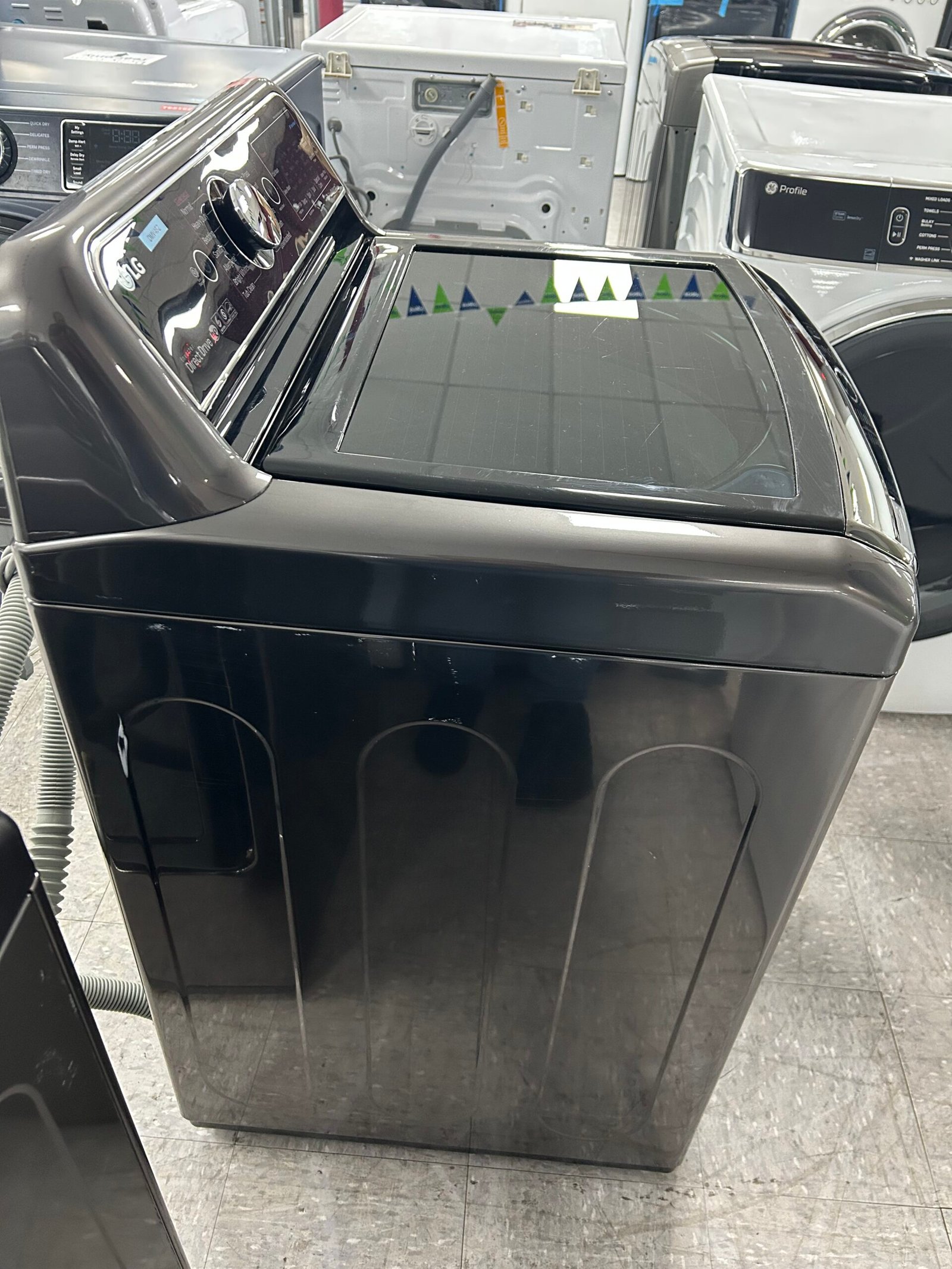 LG Top Load Washer & Electric Dryer Set - Image 9