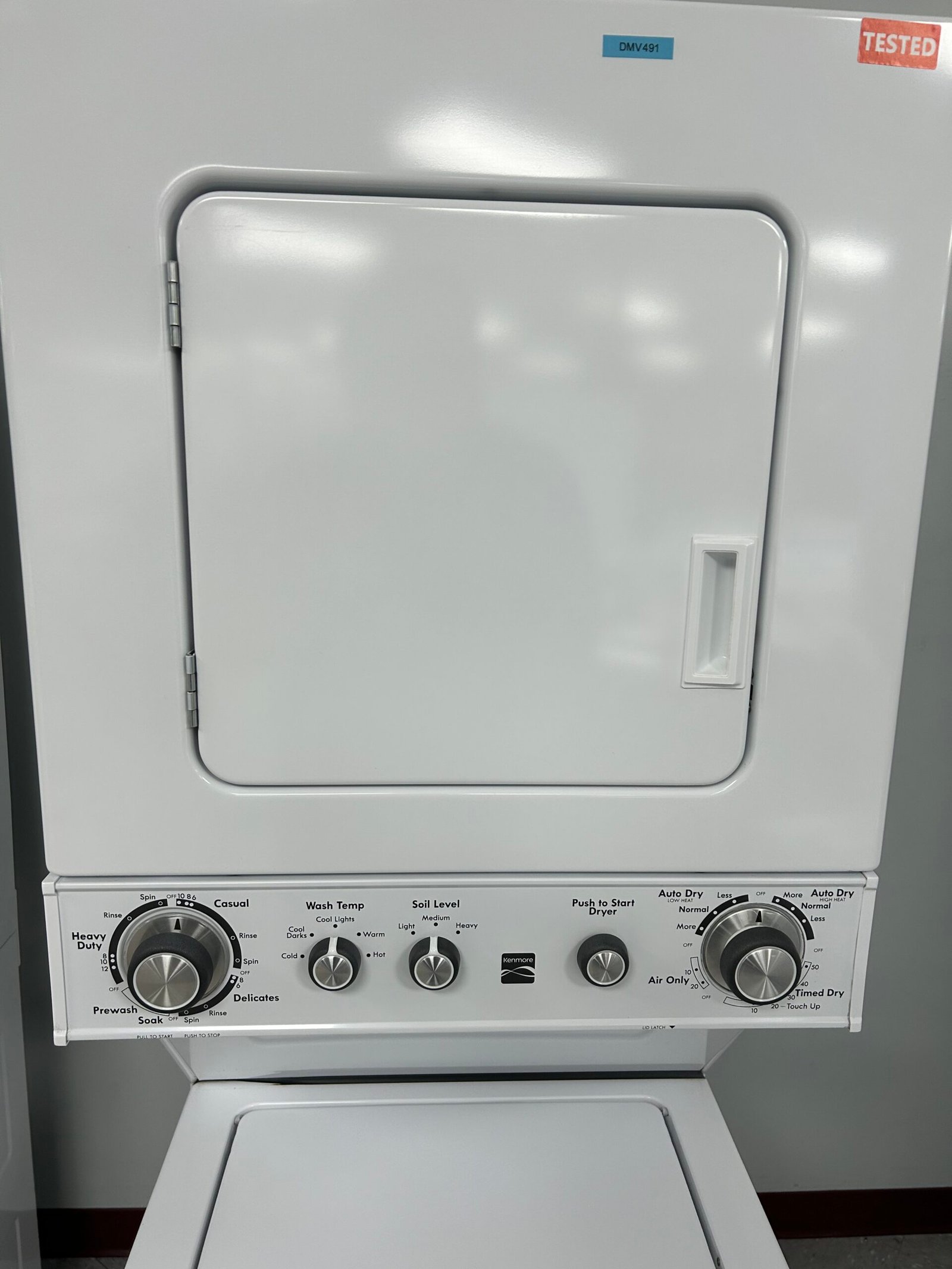 Kenmore 24″ Stacked Laundry Center - Image 2
