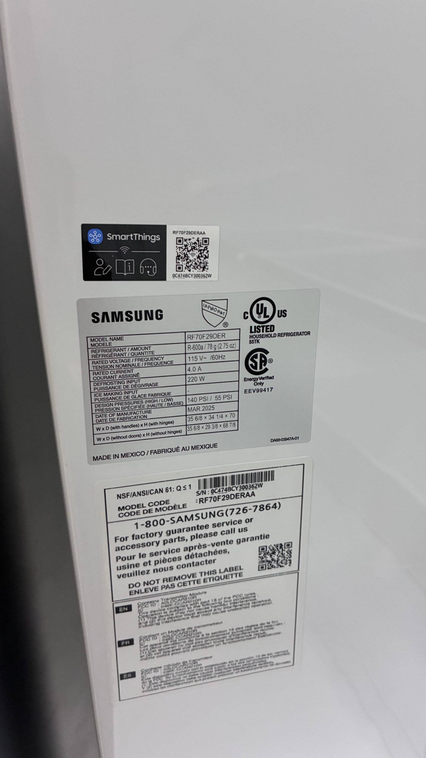 Samsung 36″ Bespoke French Door Refrigerator - Image 11