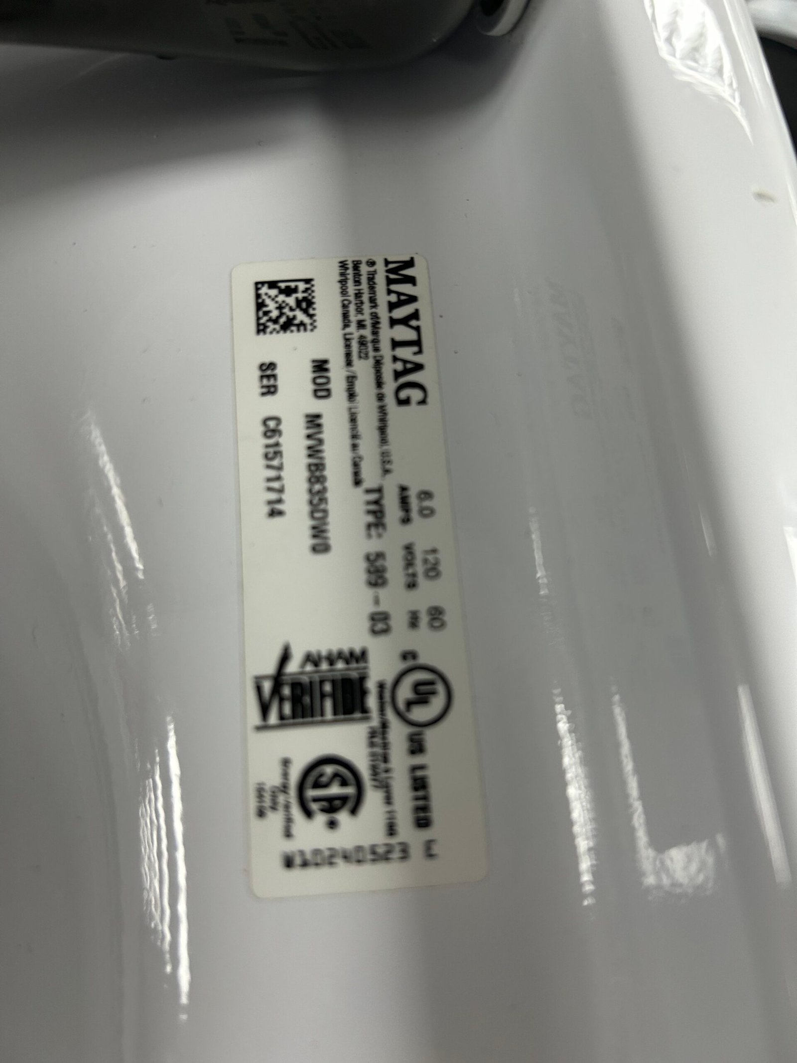 Maytag 5.3 cu. ft. Top Load Washer - Image 5