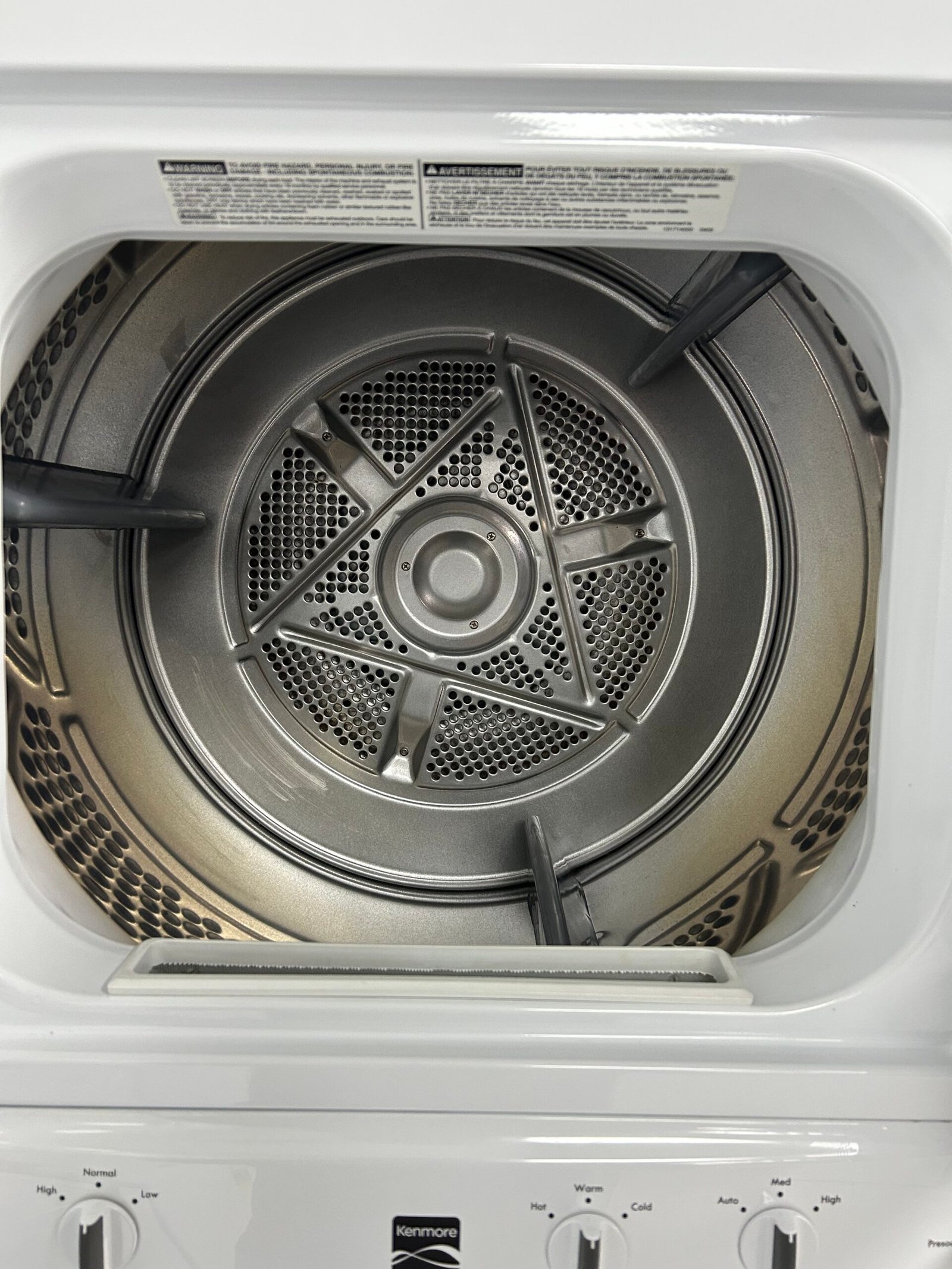 Kenmore 27″ Stacked Laundry Center - Image 3