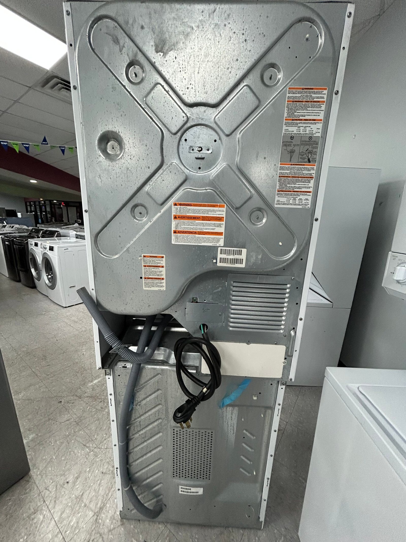 Kenmore 27″ Stacked Laundry Center - Image 7