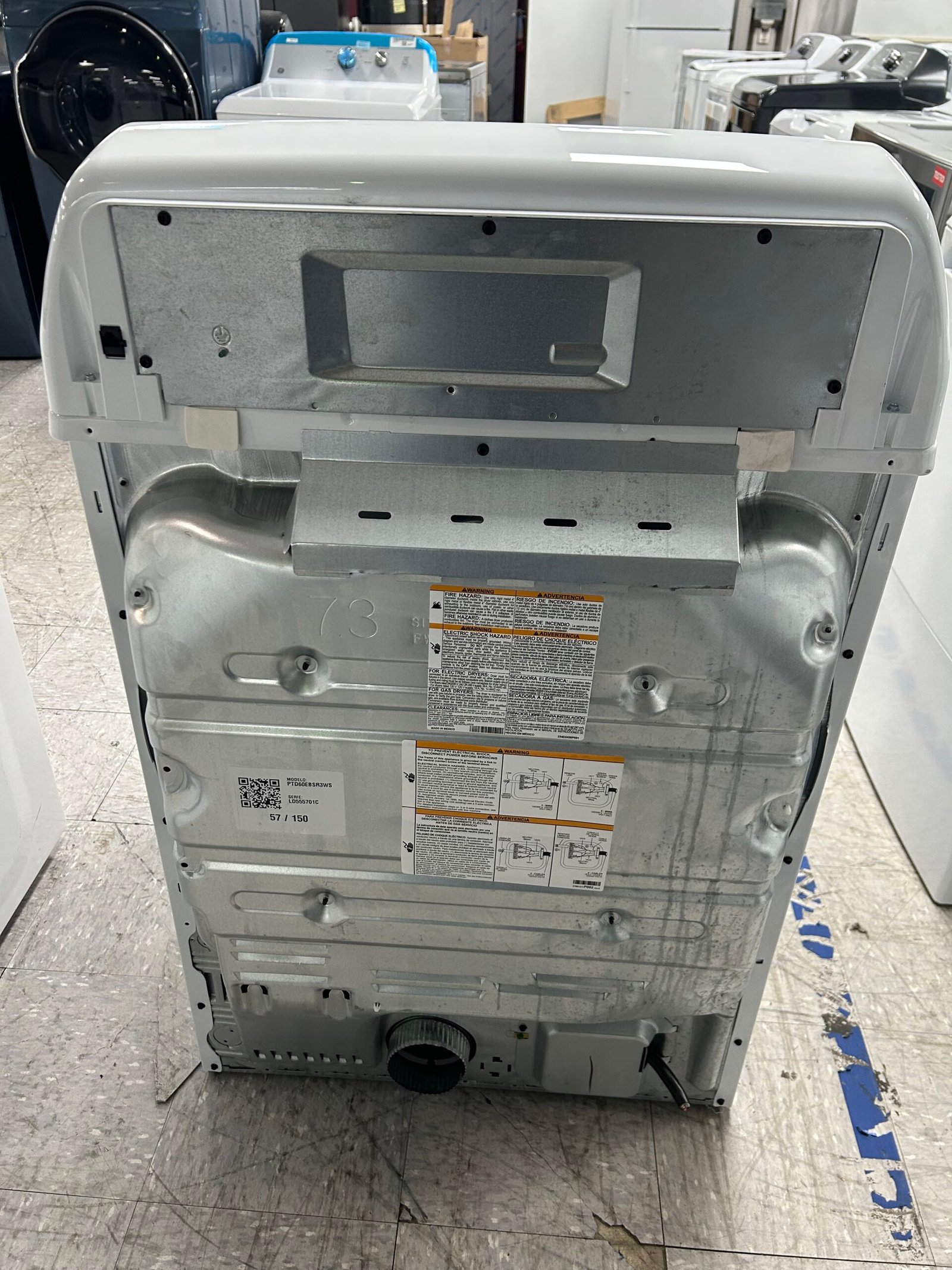GE Profile 7.4 cu. ft. Electric Dryer - Image 5