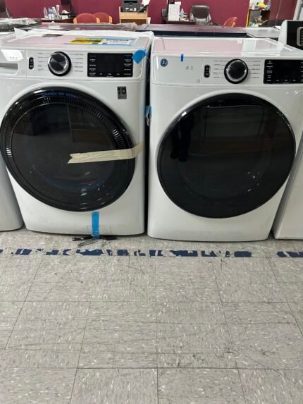 GE Front Load Washer & Electric Dryer Set