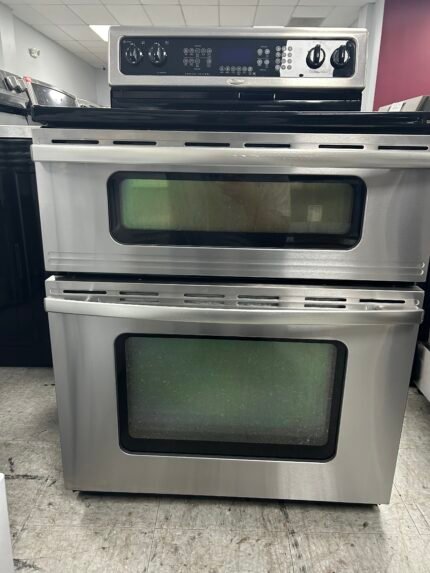 Whirlpool 30″ Freestanding Double Oven Electric Range