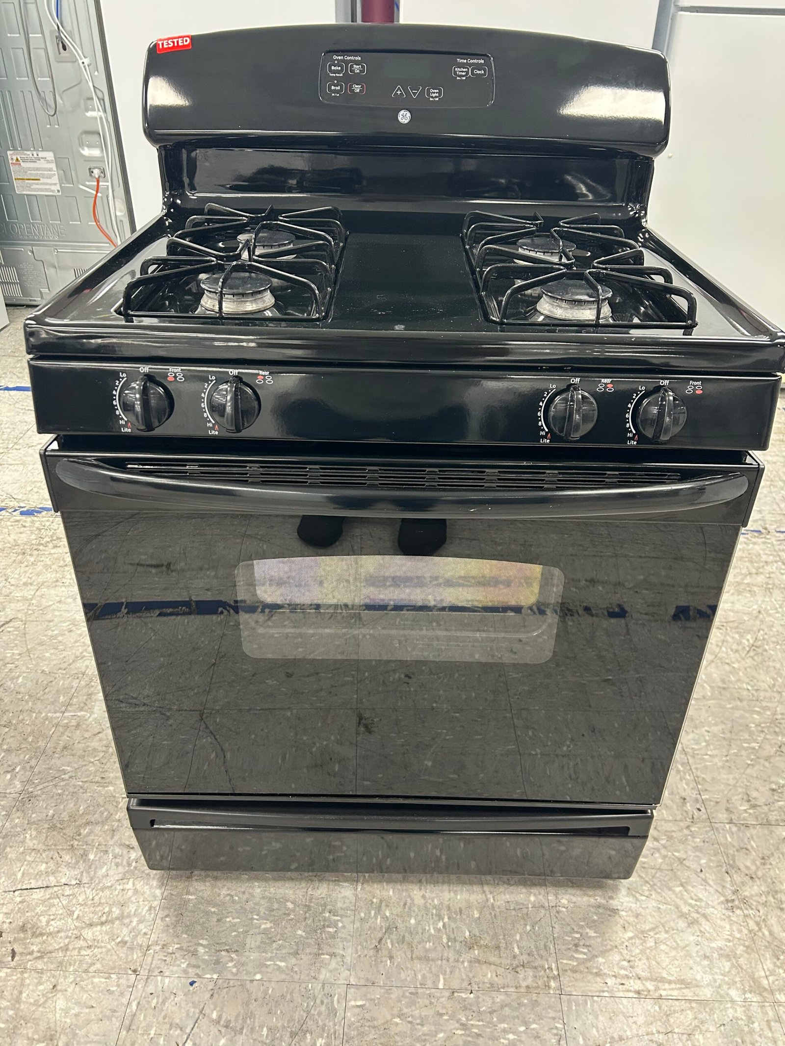 GE 30″ Freestanding Gas Range