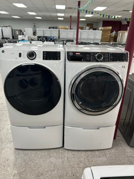 GE Front Load Washer & Electric Dryer Set