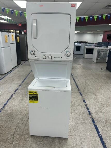 GE 24″ Electric Stacked Laundry Center