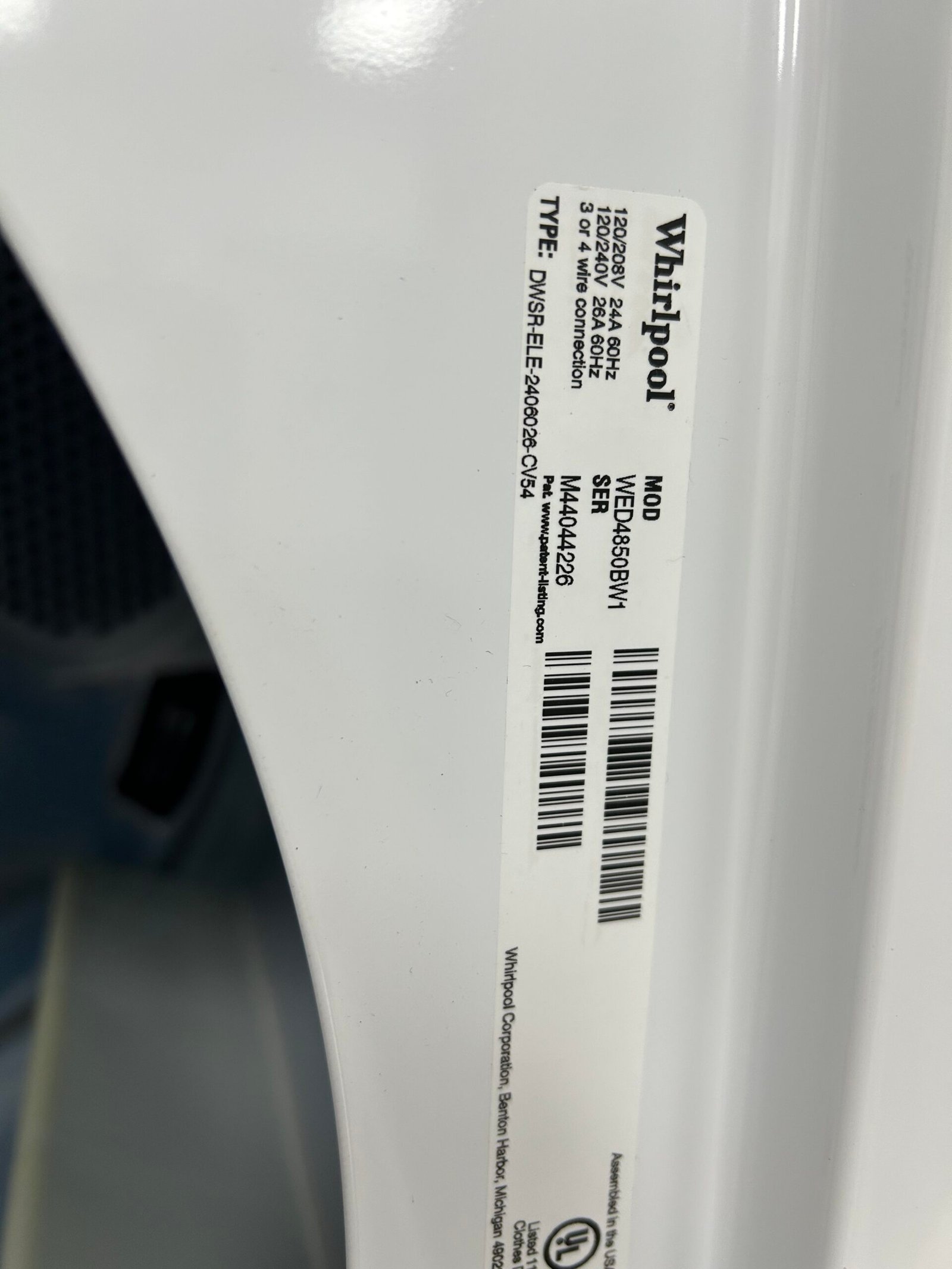 Whirlpool 7.0 cu. ft. Electric Dryer - Image 5