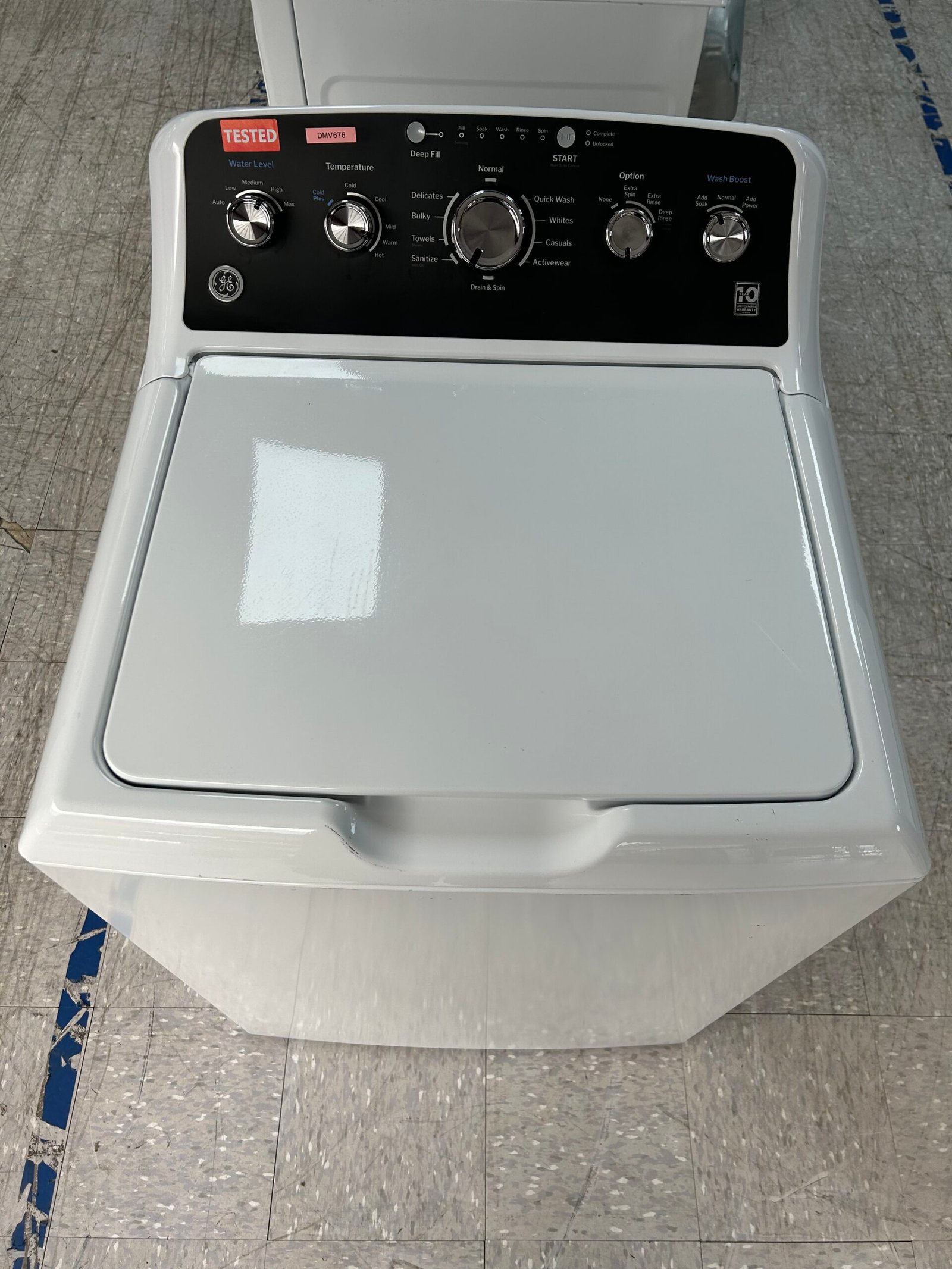 GE 4.5 cu. ft. Top Load Washer - Image 2
