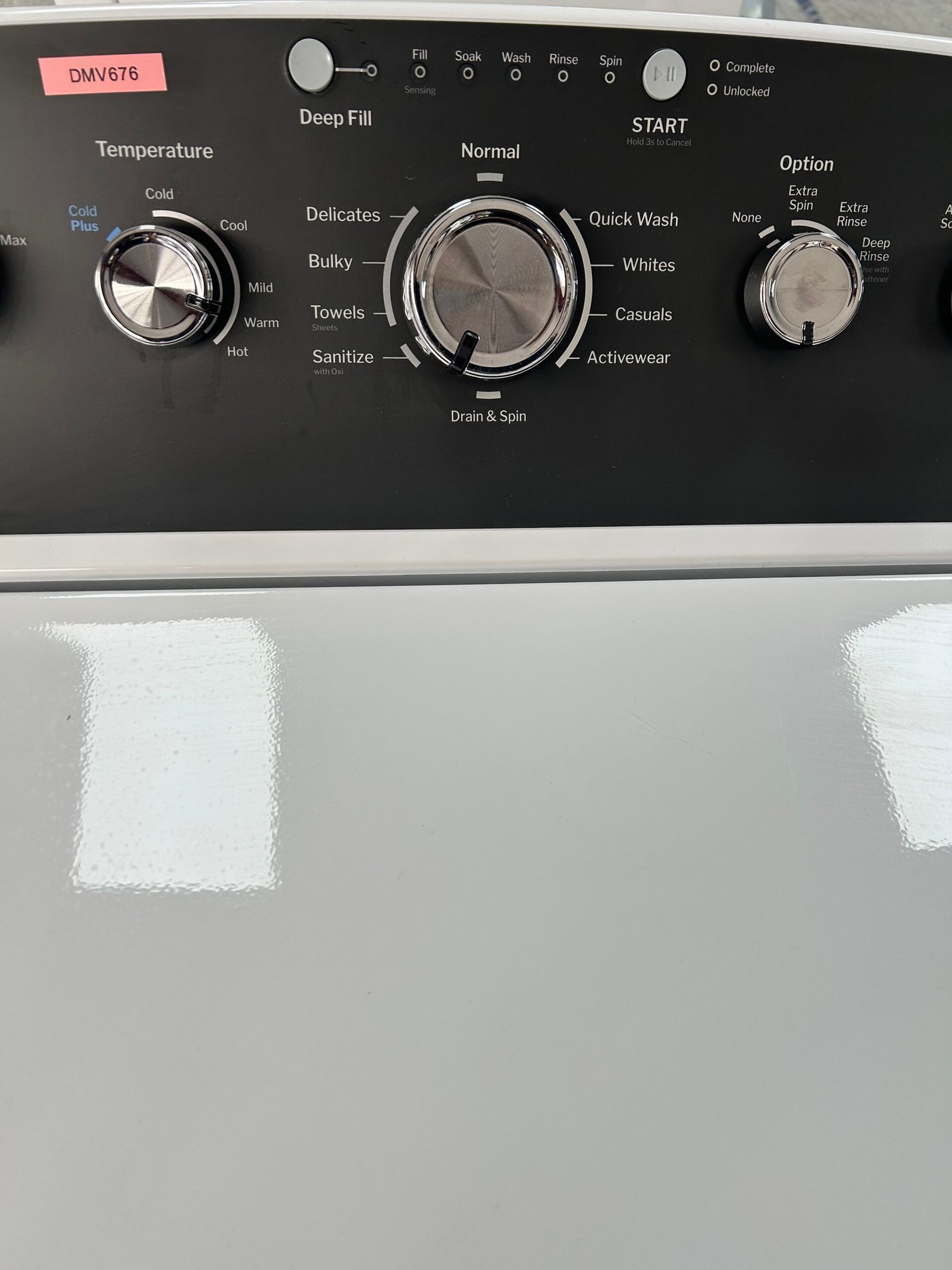 GE 4.5 cu. ft. Top Load Washer - Image 3
