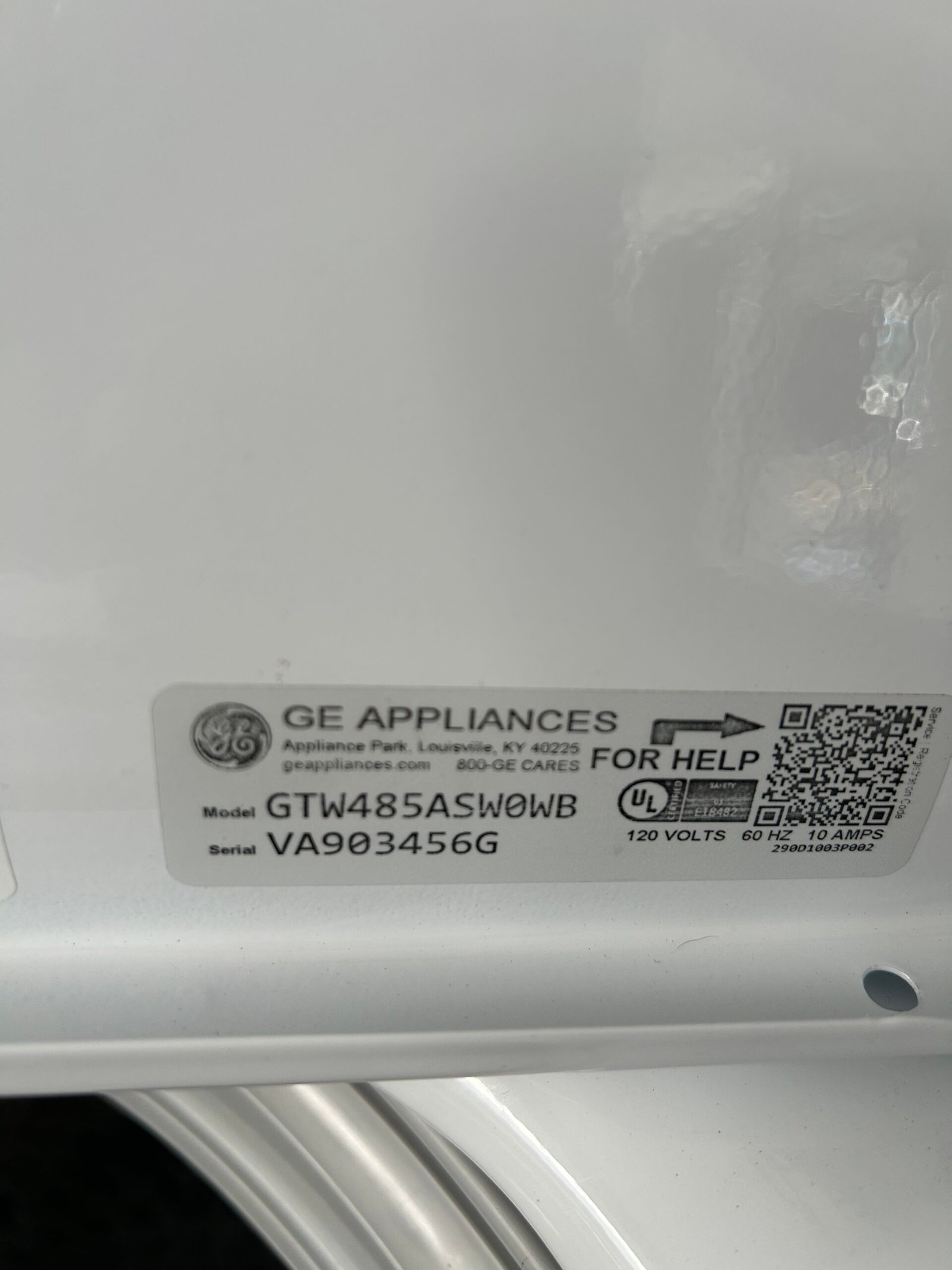 GE 4.5 cu. ft. Top Load Washer - Image 5