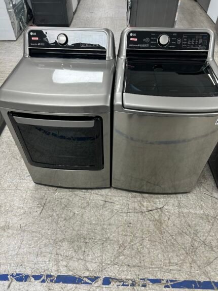 LG Top Load Washer & Electric Dryer Set